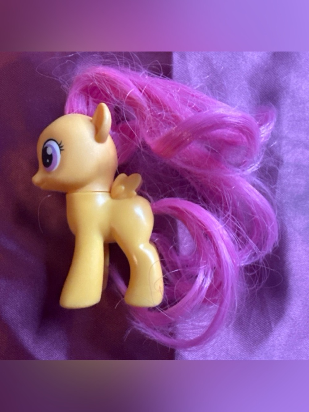 Scoot A Loo Brushable G4 My Little Pony 2010 Hasbro 2.5”